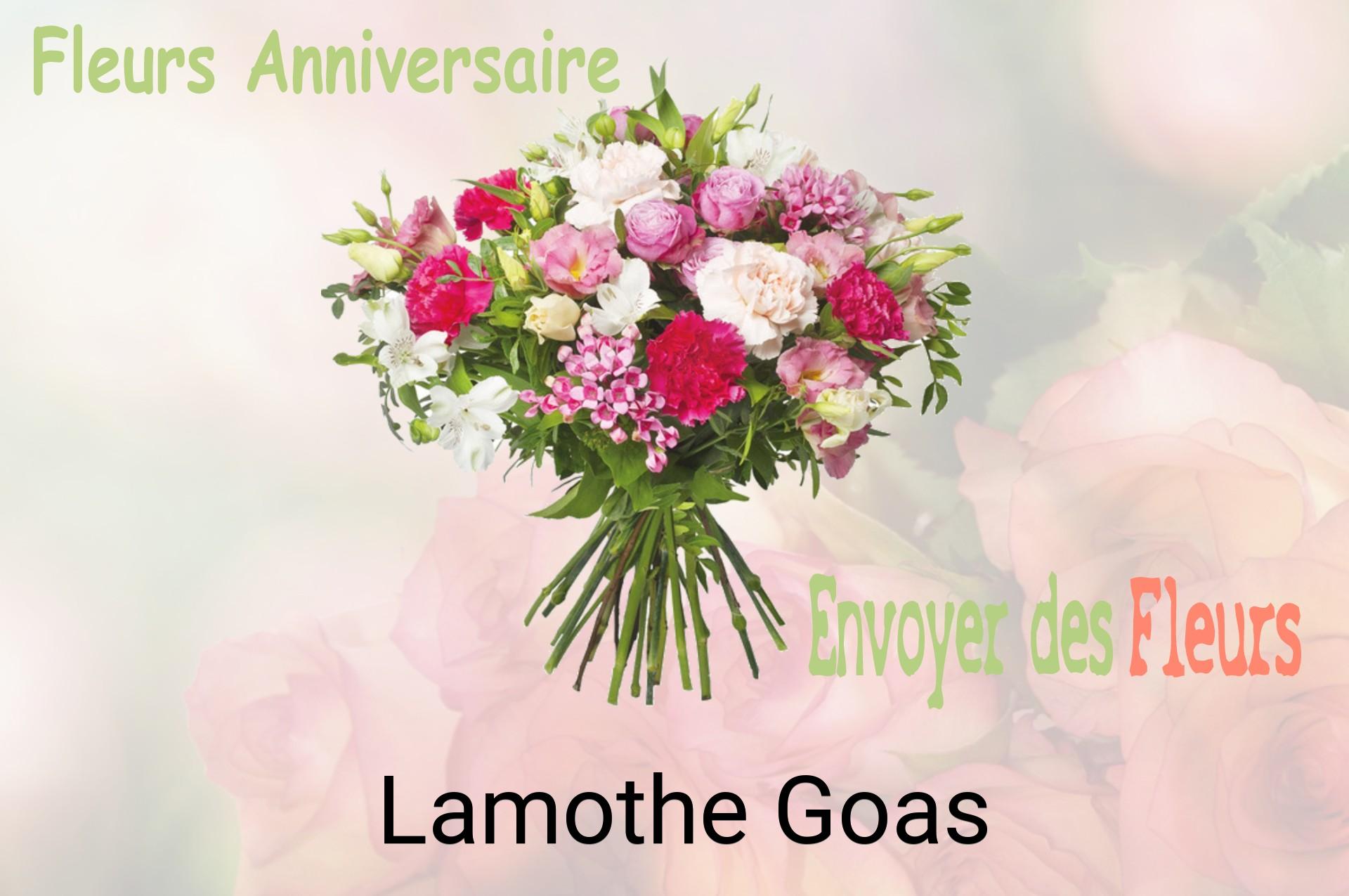 Bouquet de fleurs d’anniversaire livré à Lamothe-Goas