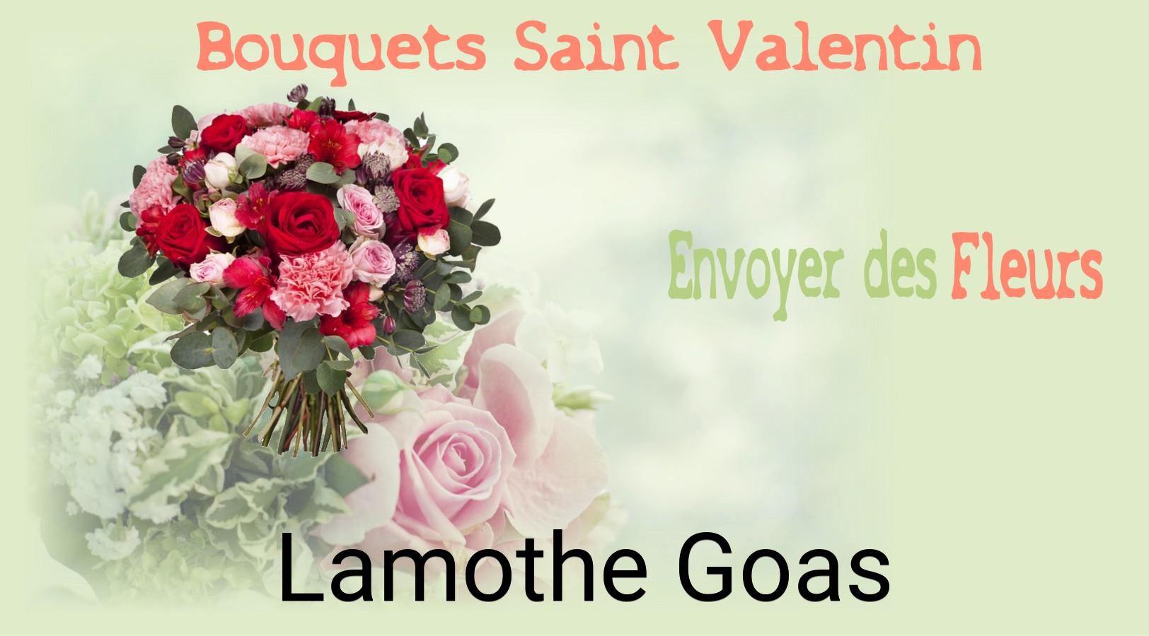 Roses de Saint-Valentin livrées à Lamothe-Goas